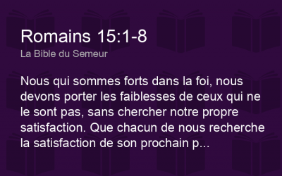Plaire à son prochain et non à soi-même