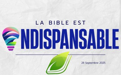 La bible est indispensable